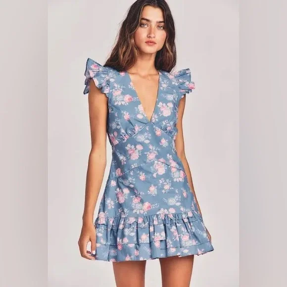 Loveshackfancy Arthur Floral Cotton
Mini Dress - Picture 4 of 5
